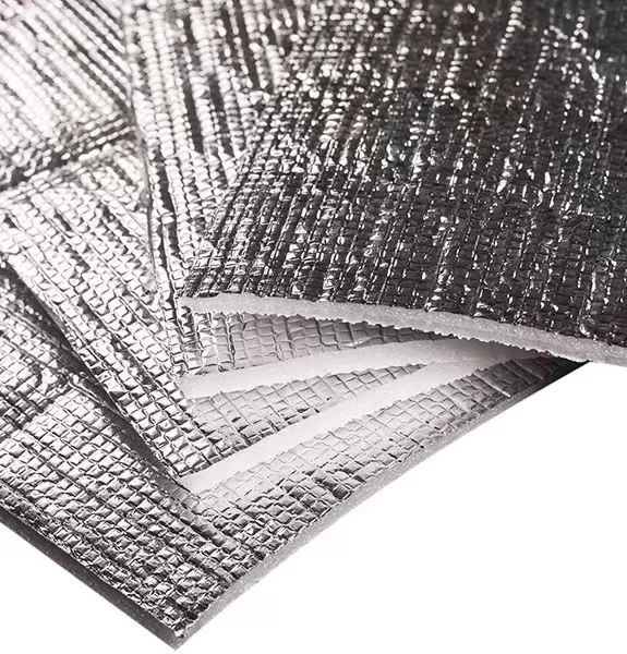 High tensile Aluminum foil coated  EPE/XPE thermal foam heat insulation shield rolls