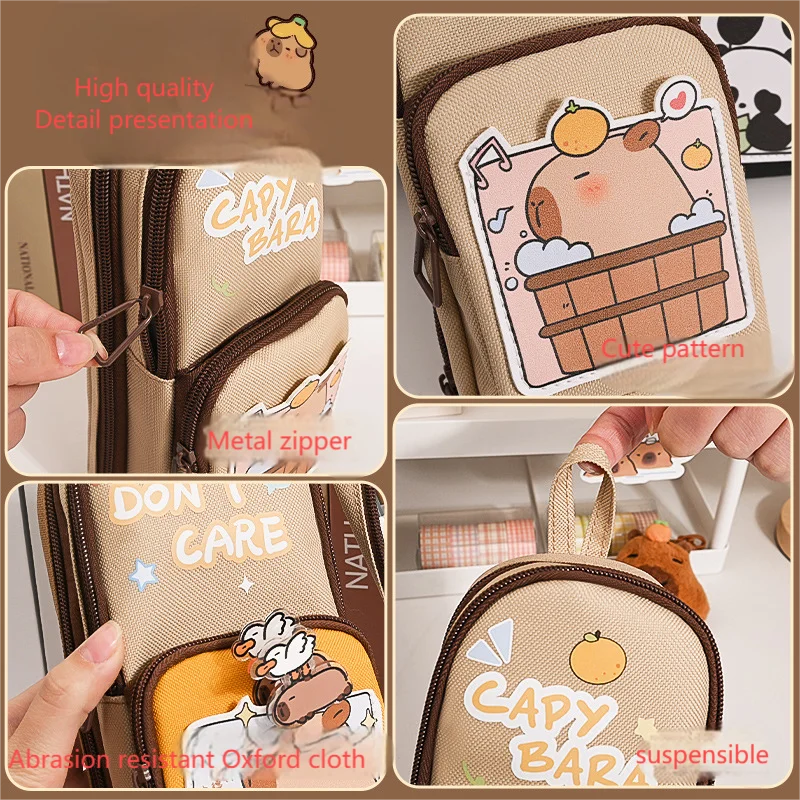 Waterproof Pencil Case for Students and Artists Durable Waterproof Pen Bag for School and Office Stylish Waterproof Stationery