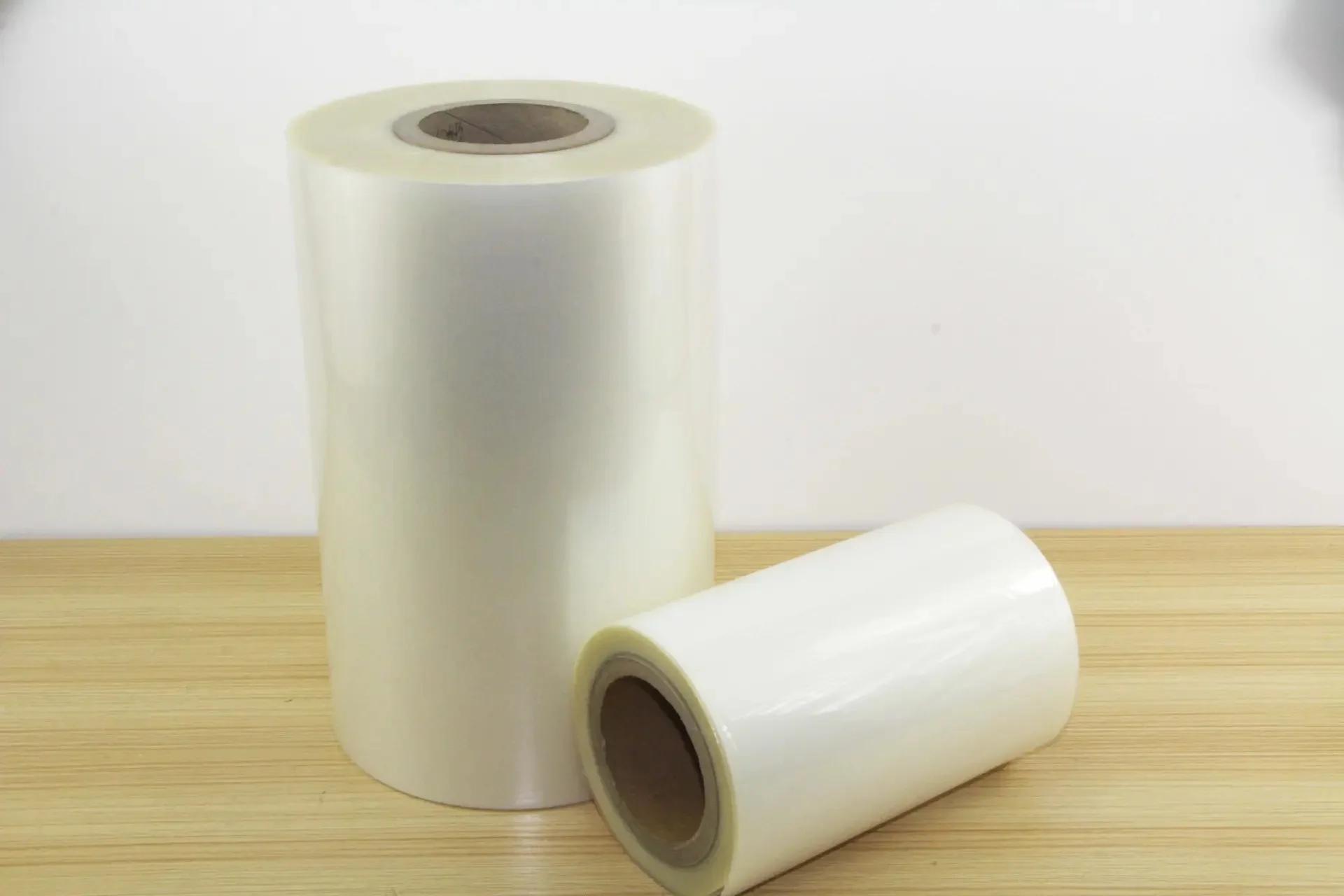 POLYOLEFIN NECK BOX BIODEGRADABLE PRINTABLE SHEETS PET WHITE SHRINK FILM