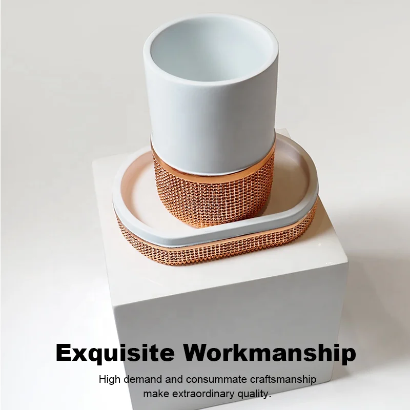 Factory Direct Sale Classical 4PCS Hotel Bath  Accessories  Plastic Bathroom Set