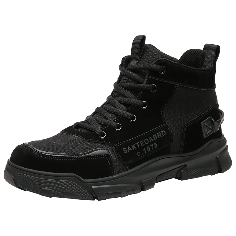 Hot Selling Casual Boot Genuine Leather Work Safety Shoes Boots For Men