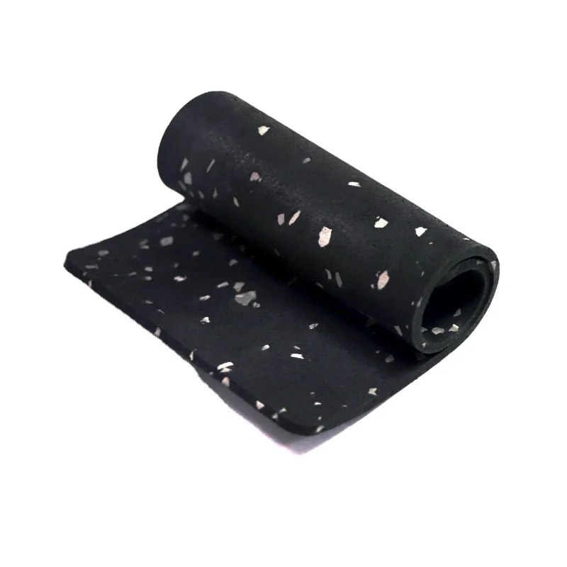 8MM Anti-Slip Epdm Gym Rubber Flooring Rolls Tiles Sports Equipments Rubber Sheet Roll