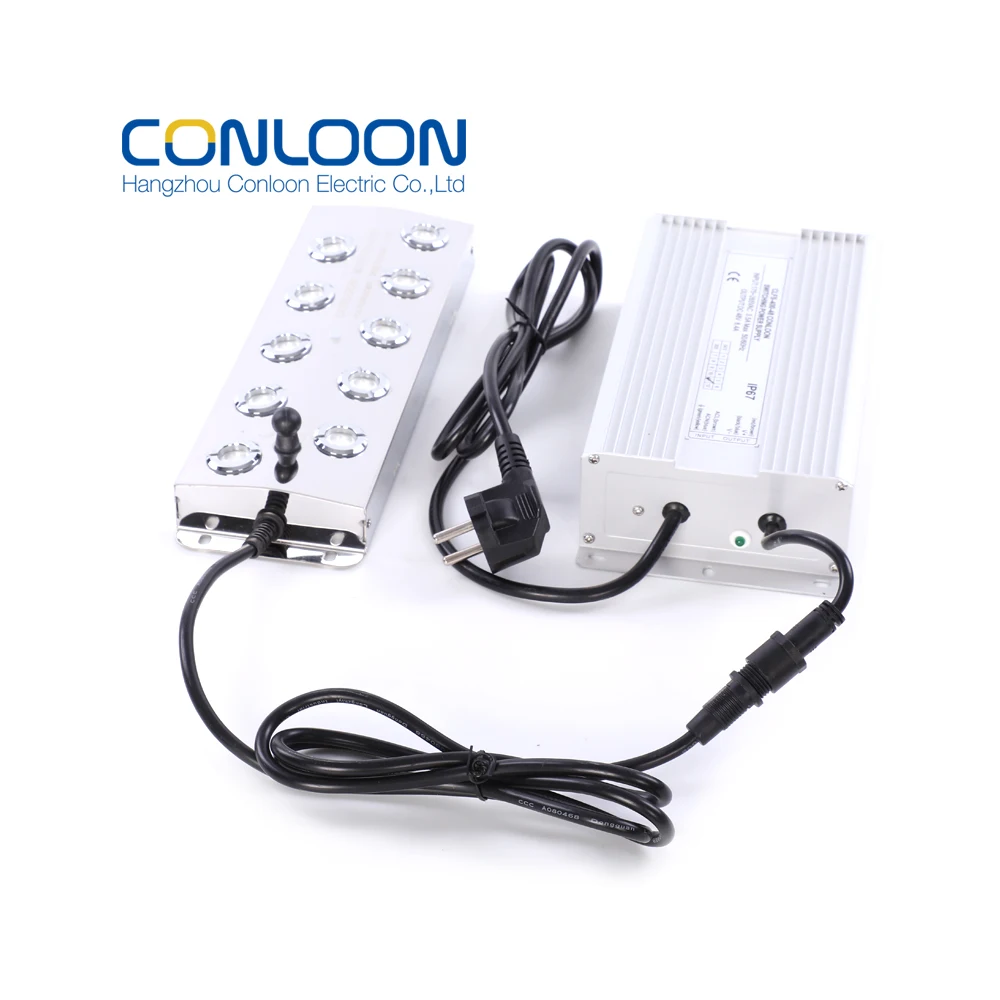 Ультразвуковой увлажнитель Conloon на 10 головок, инкубатор, дезинфицирующее средство, генератор тумана для аквариума