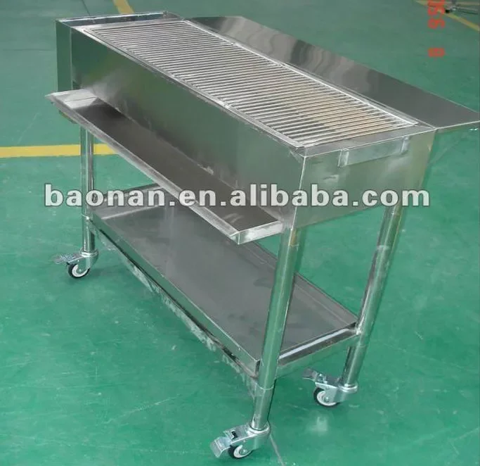 Economical stainless steel bbq grill durable charcoal bbq grills for sale