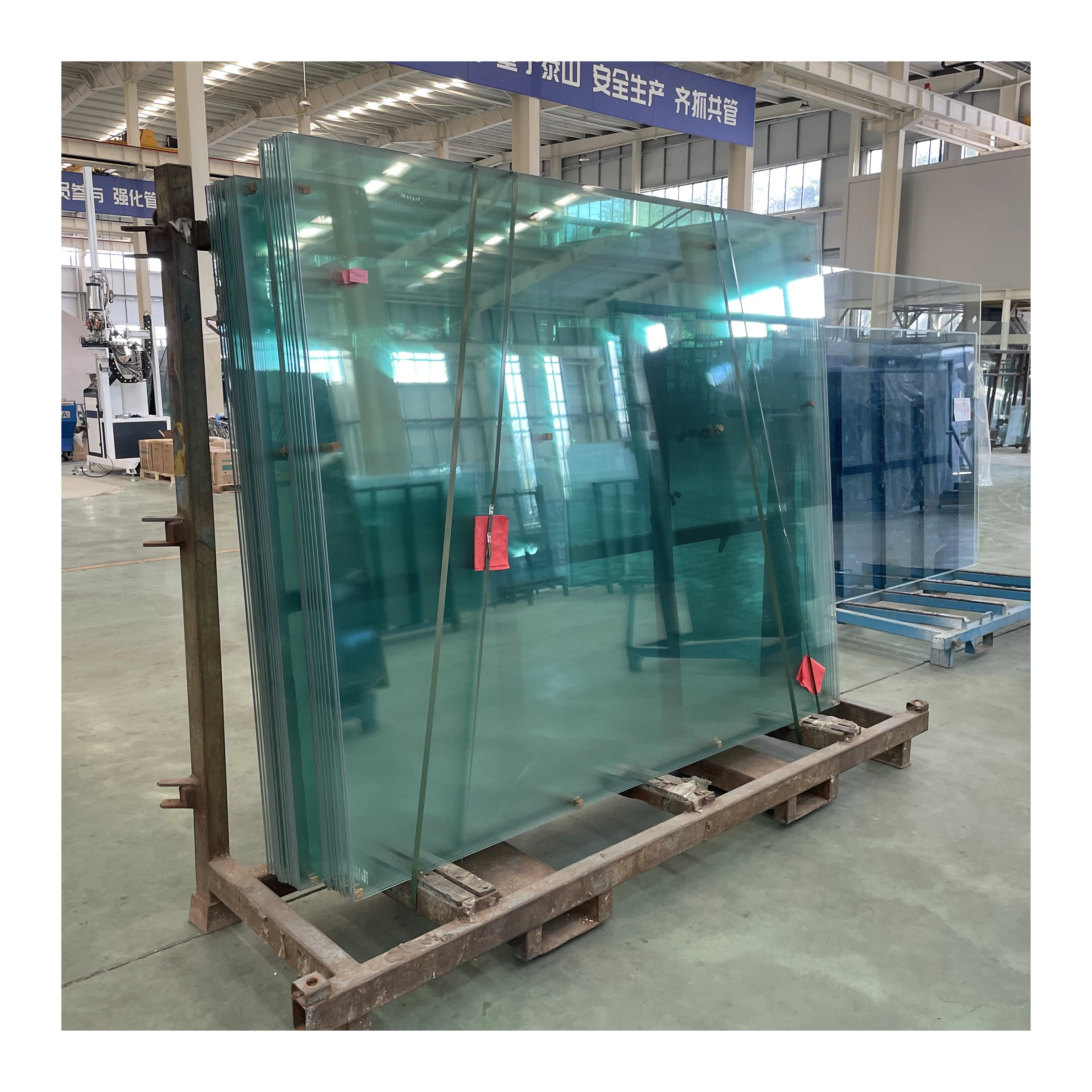 wholesale High Quality Tempered Glass For Construction Panels Insulated Long Glass Toughened Glass Aquariums Swimming Pool Walls