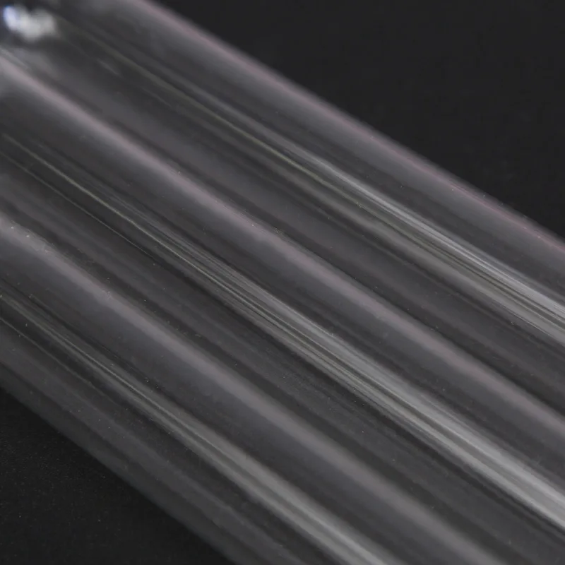 Wholesale round flat bottom medical clear glass test tube with cork