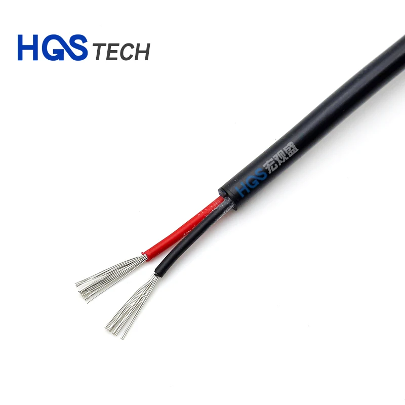  Awm2464 ul2464 24awg кабель 2c el изолированный медный провод 11*0 16