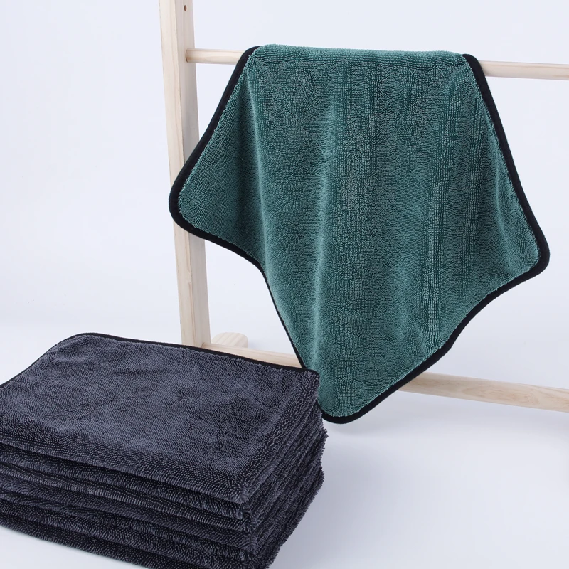 water absorbent korea car cleaning detailing microfiber towel white wet car wash drying shame 600 gsm towel
