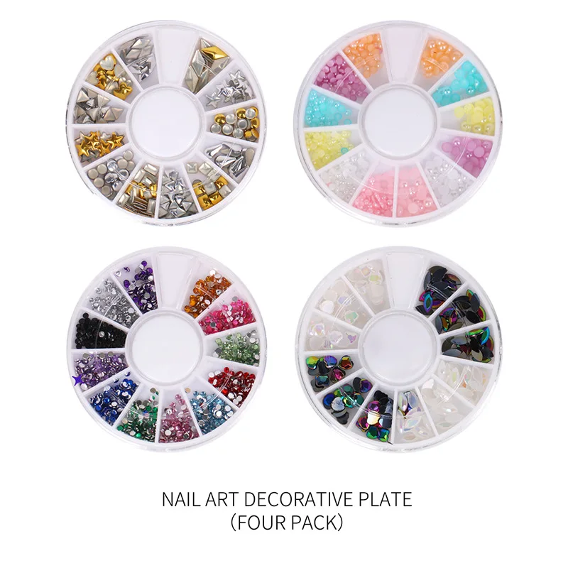 USB Nail Drill 54W Dryer Lamp Dotting Pen Brush File Rhinestones Set for Manicure Nail Art Tools Kit