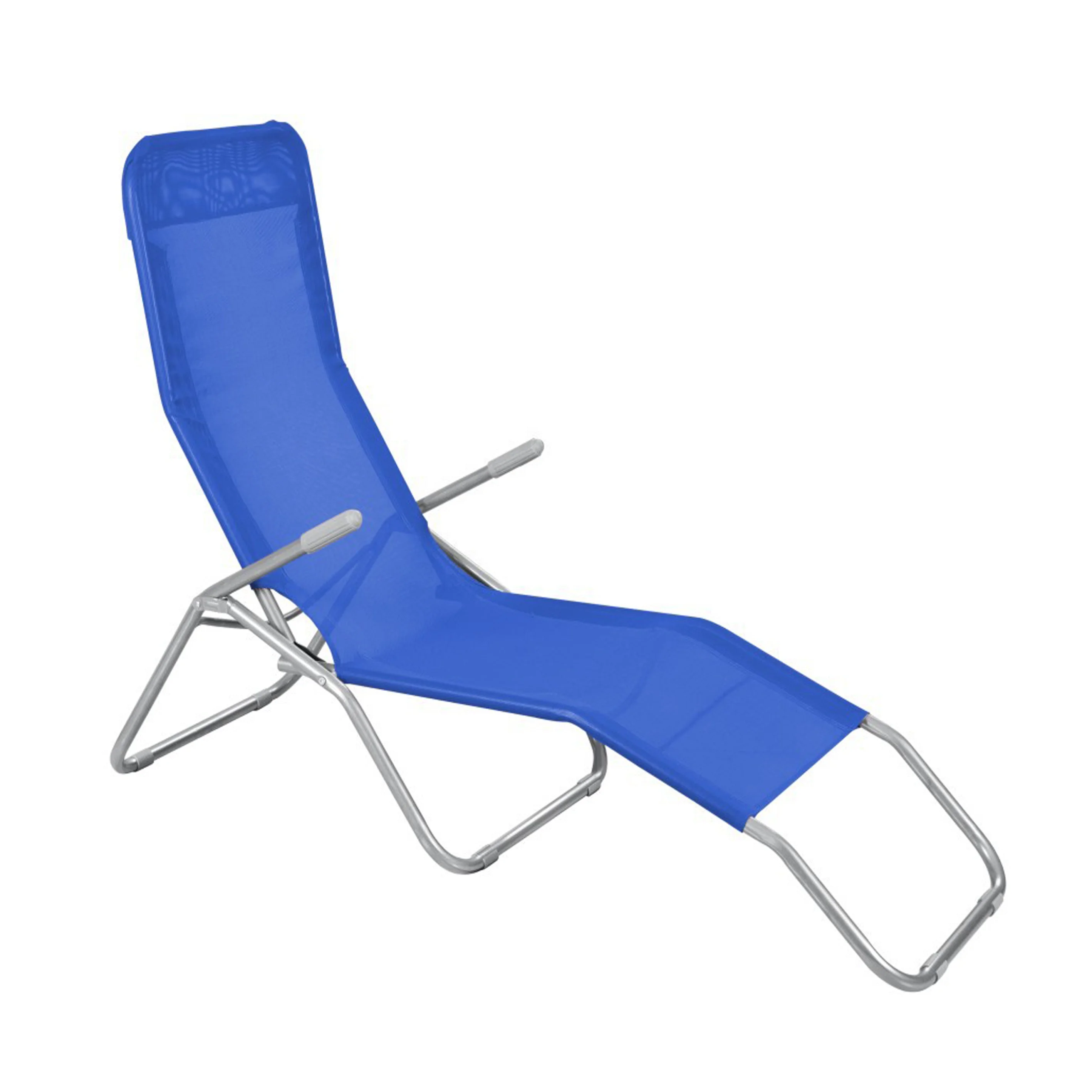 Comfortable Portable Folding Sun Bed Camping Bed Beach Lounge Chair