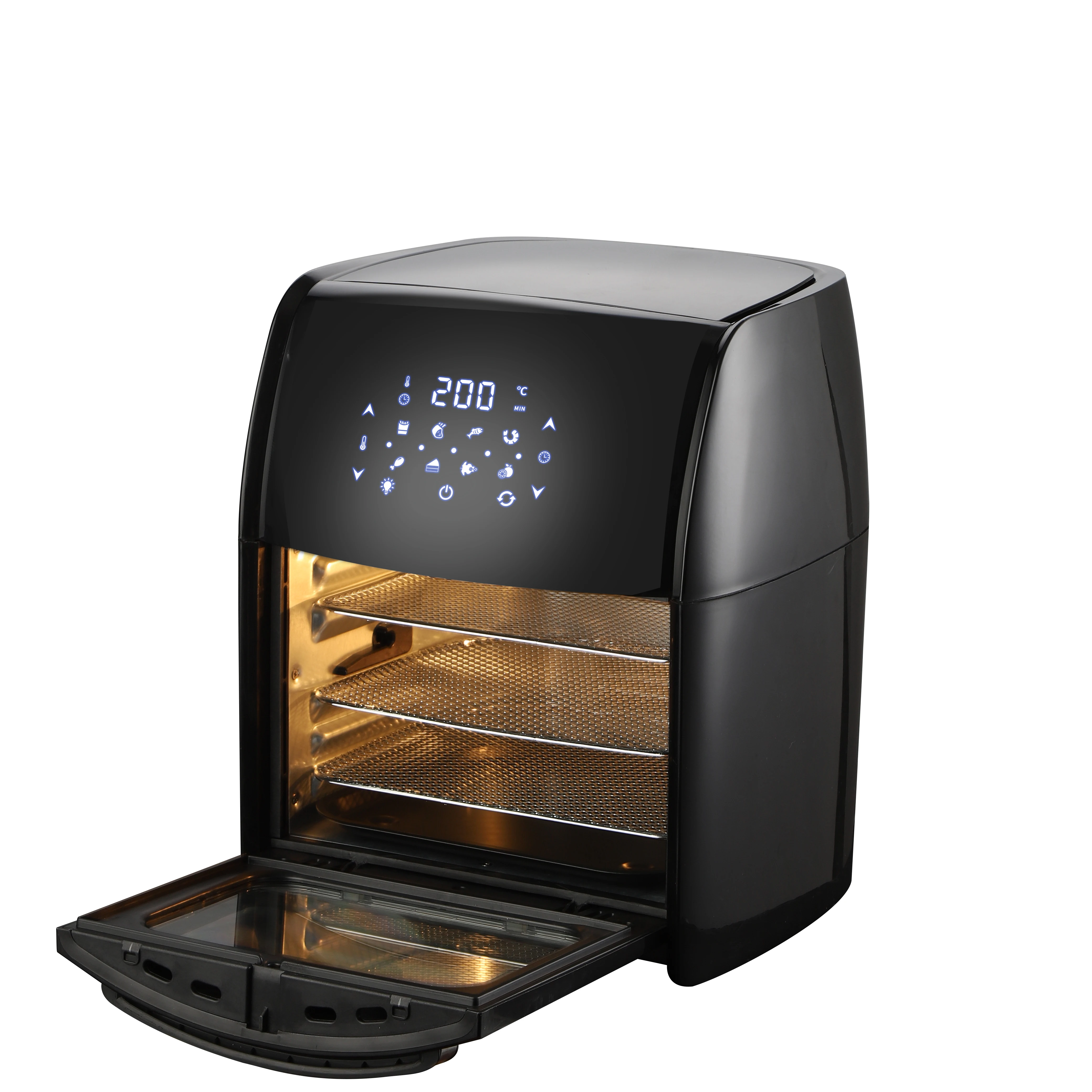 
12 L automatic best household hot air fryer without any oil digital air fryer oven air fryer 