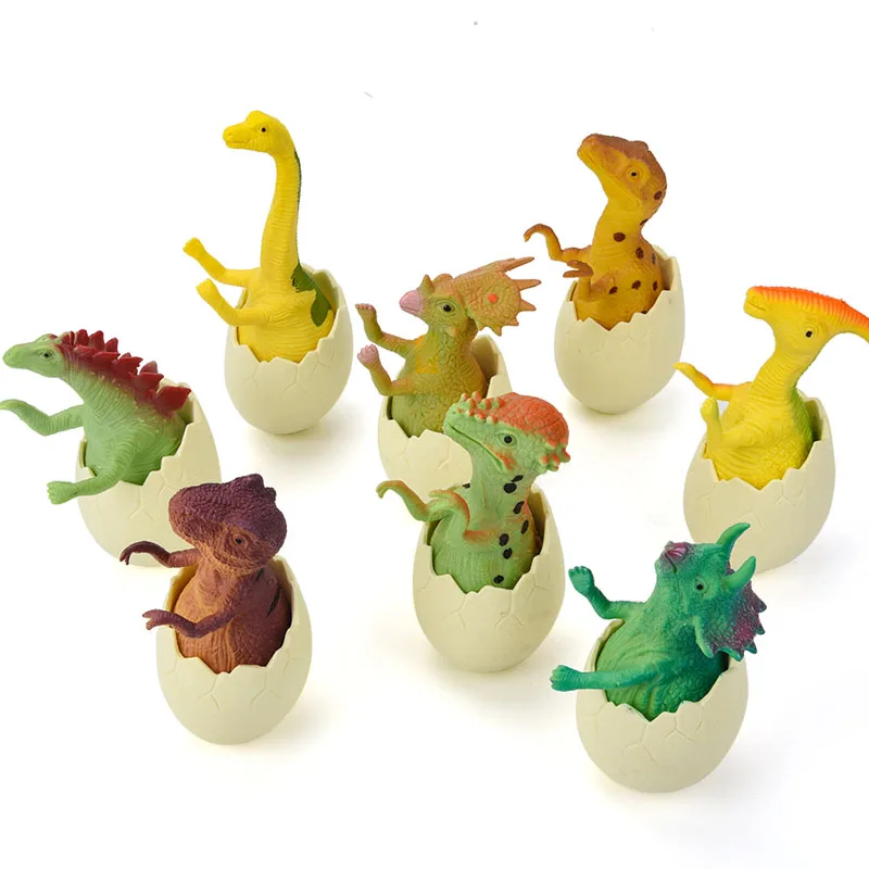 mini plastic simulation  children educational early childhood education model children dinosaur egg  model toy