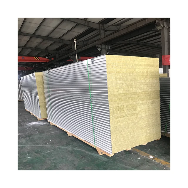 Cheap price rock wool panel clean room panel manufacturer for clean room project