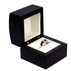 Hot Products custom multiple velvet wedding ring box,engagement ring box