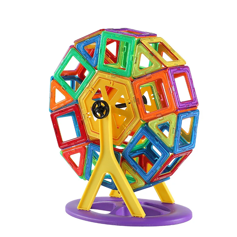 Magnetic Toys For Kids Learning Strong Magnet Construction Set Educational Magnetic Building Blocks Tiles