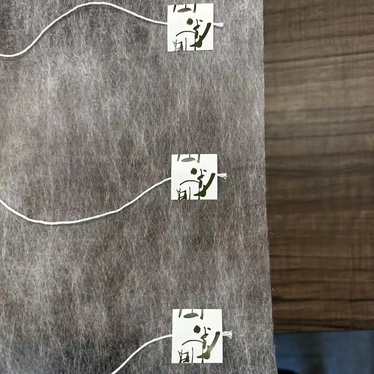 PLA non-woven biodegradable tea filters roll bagged tea packaging for food teabags