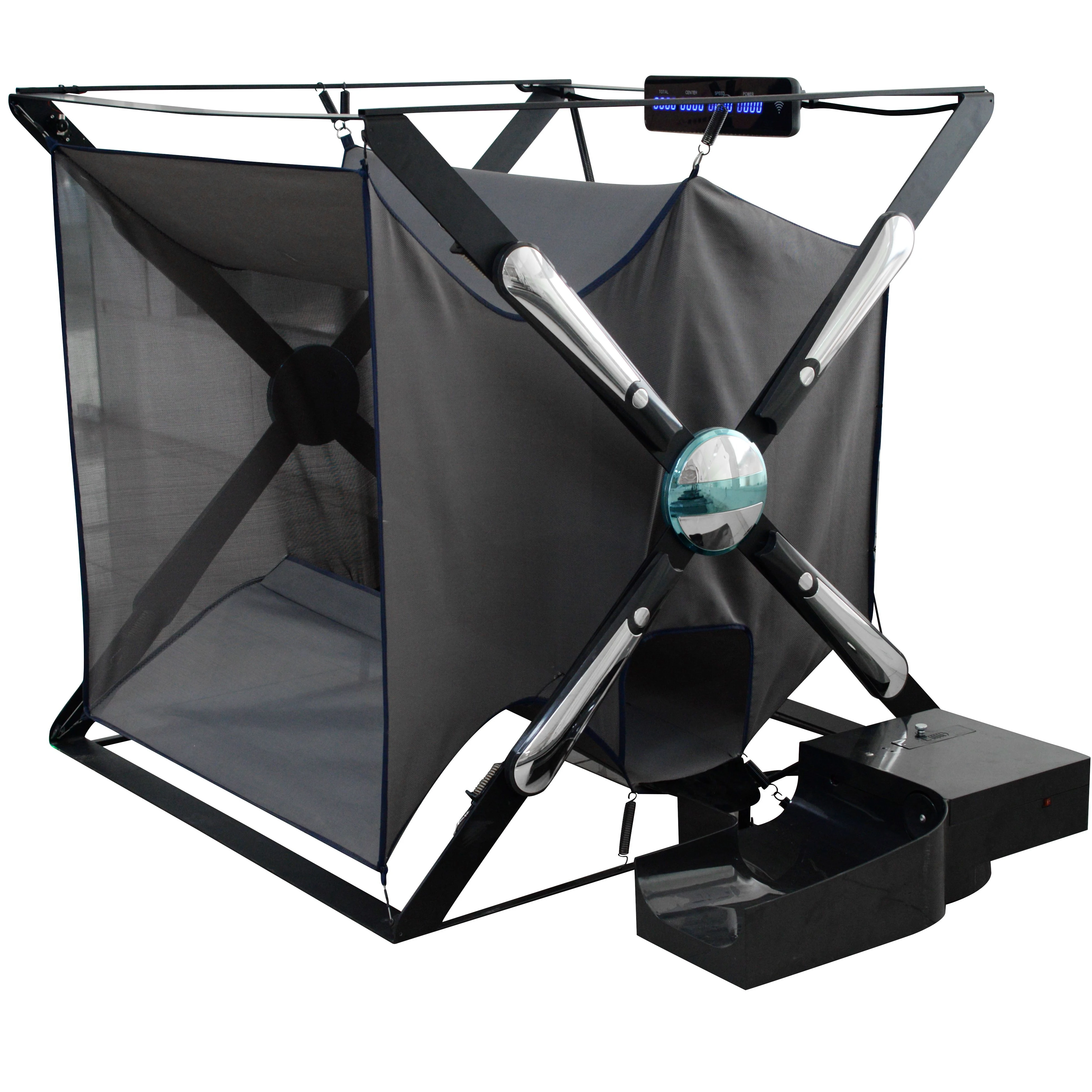 2023 new products intelligent soccer ball thrower shooting game simulator portable soccer kicking machine