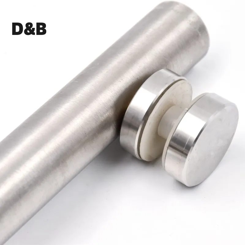 D & B -039 стеклянные перила для перил из 304 нержавеющей стали серебряные