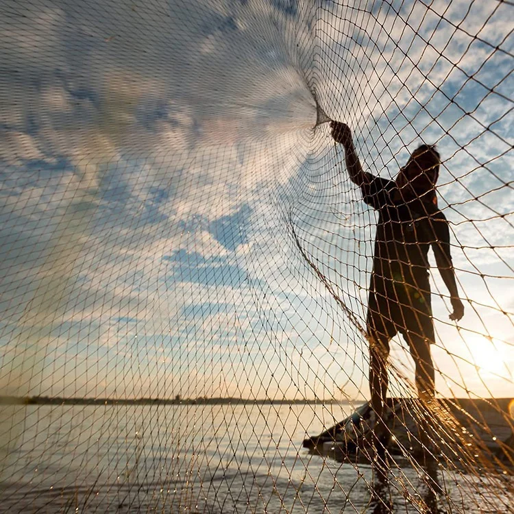 Fish Nets Tools Trap Weights Wide Open Disc Heavy Lead Sinker Ring Throw Mesh Saltwater Container Easy Bait Fishing Cast Net
