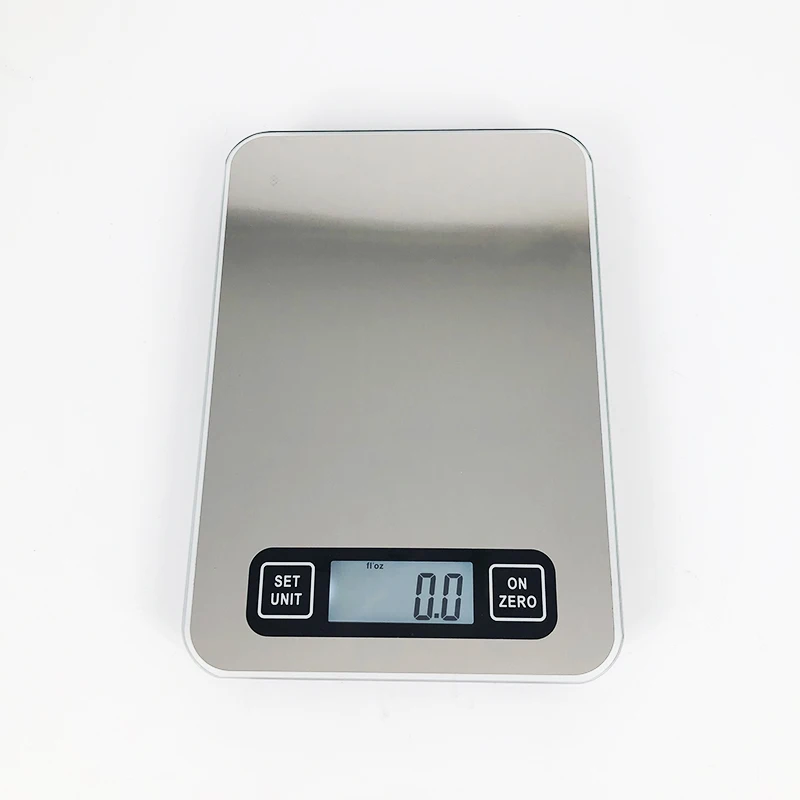 BSCI 10kg 22lb Stainless Steel Glass Plastic Kitchen Food Scale cheap price