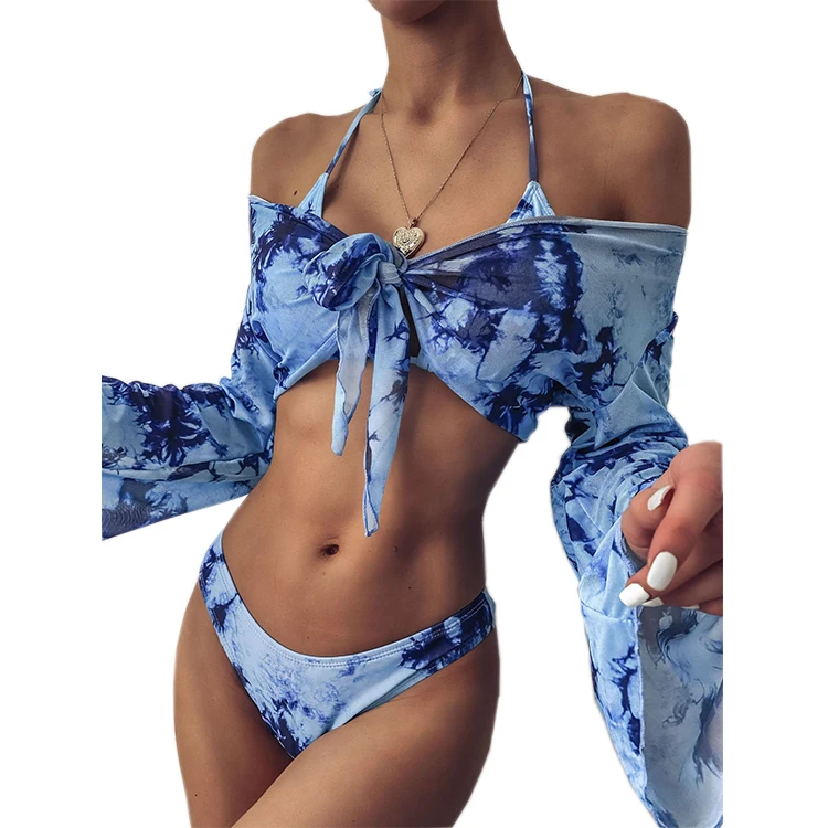 
Custom Leopard Women Swimsuit Vintage Two Piece Bikini Swimwear 