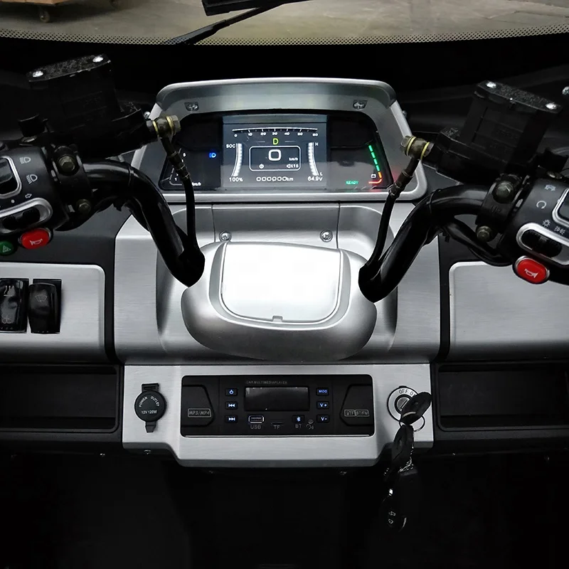 Classic hot selling closed electric tricycle 3 passengers 3 wheel electric cabin scooter with EEC for disabled