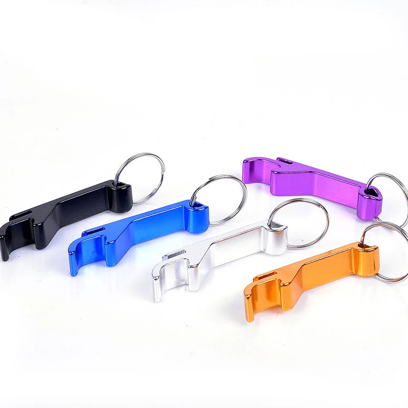 Portable Bottle Opener Key Chain Ring Tiger Can  Wine Bottle Aluminium For Promotional Gift Personalized Giveaway Corkscrews