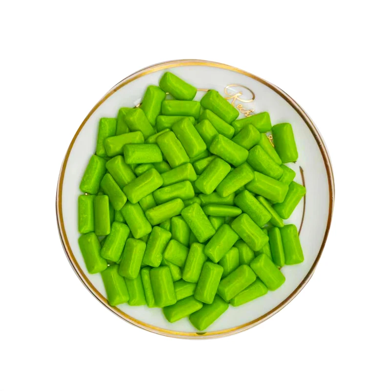 Chinese Manufacturer Crispy Watermelon Flavor Chewing Gum for Sale