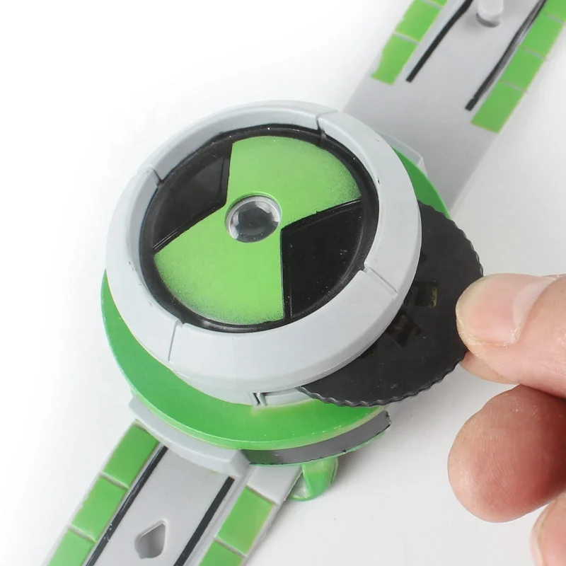 DL12 Hot Ben 10 детские часы Omnitrix игрушки для детей проектор студенческие день рождения Пластиковые силиконовые