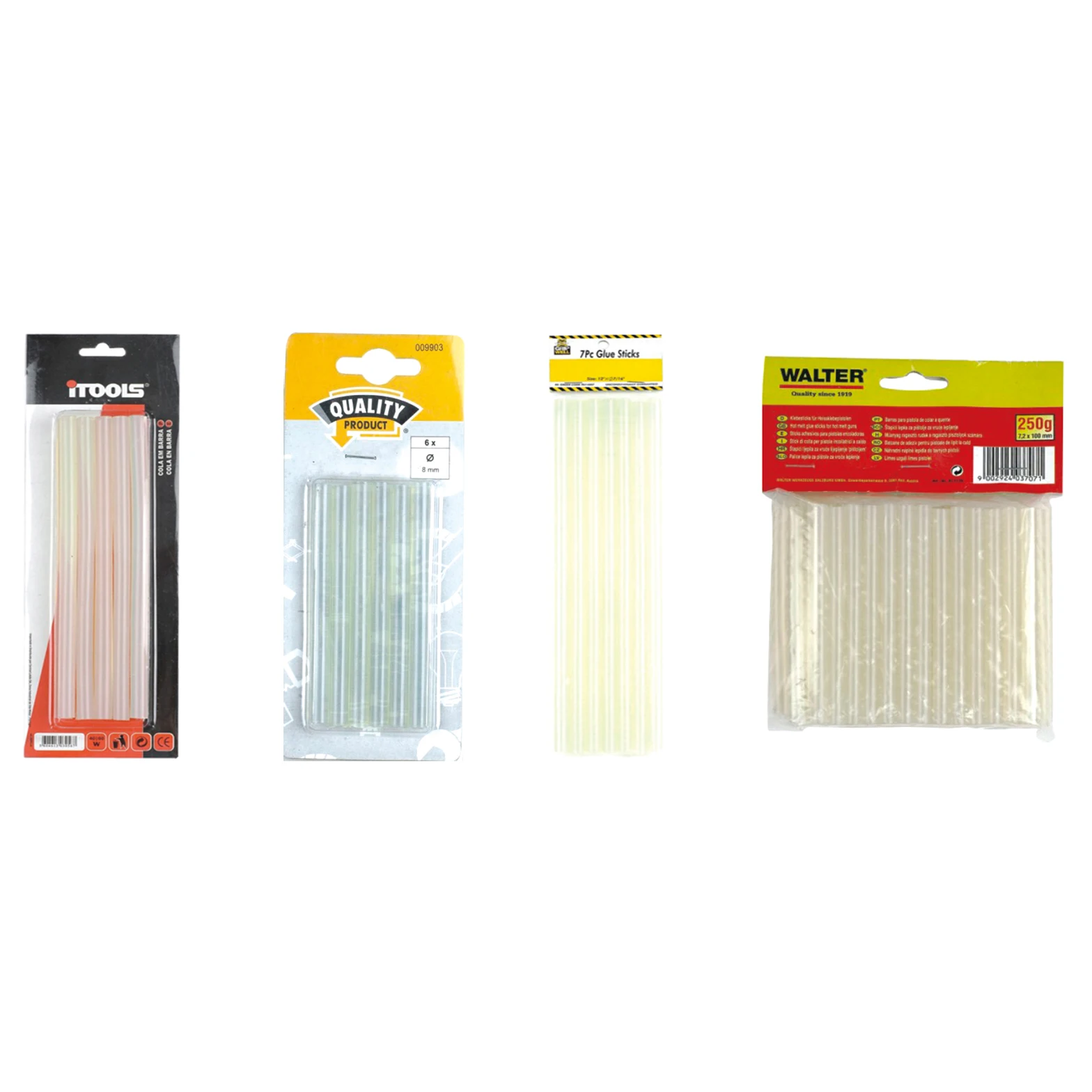 Solid plastic acrylic adhesive glue stick color hot melt glue stick