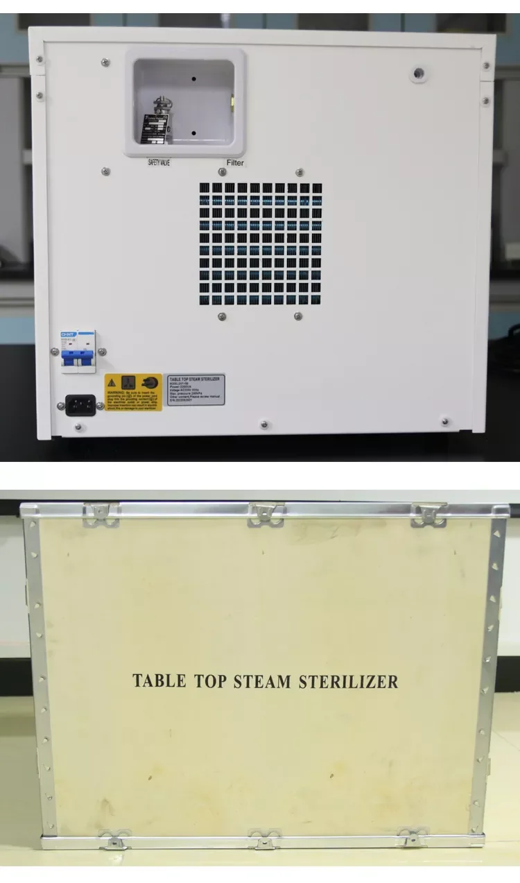 WEIAI laboratory small autoclave class b 23l medical dental sterlizer mini autoclave