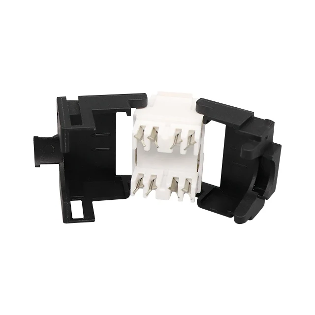 Type Cat6 Toolless Quick Connect French Legrand Utp Rj45 Keystone Jack