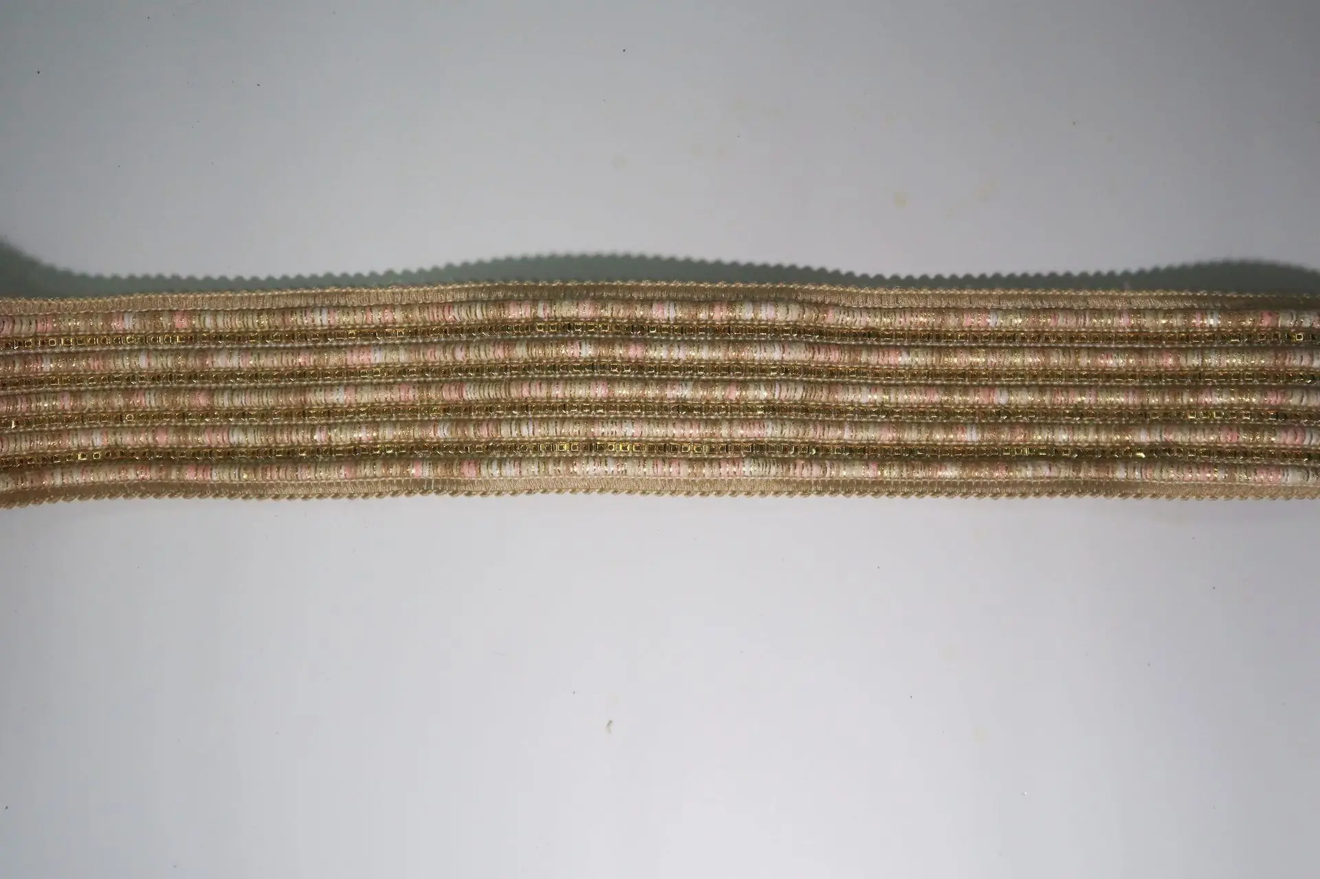 6-7cm flat braided jute tape natural Cotton Jute Lace Trim ribbons and laces for crafts string roll jute hemp webbing