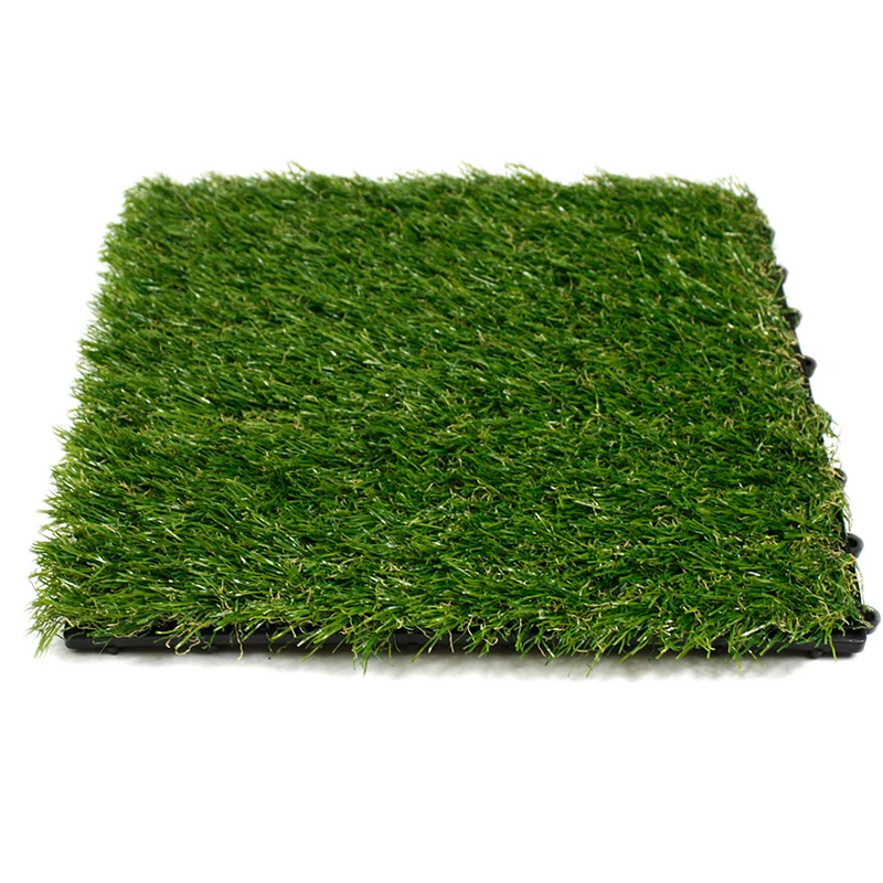 How sales!! 2015 Artificial grass  interlocking WPC diy Tiles (CE,FSC ,SGS)