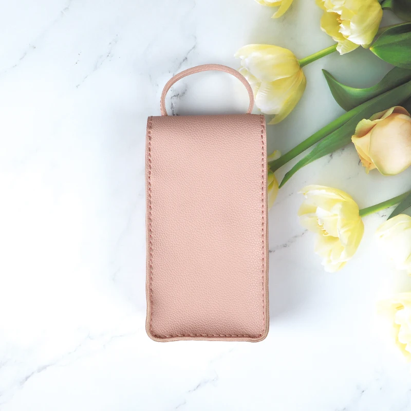 DIY handmade toy for child  easy assembly hand-stitched soft leather sewing  bear mobile phone hand bag