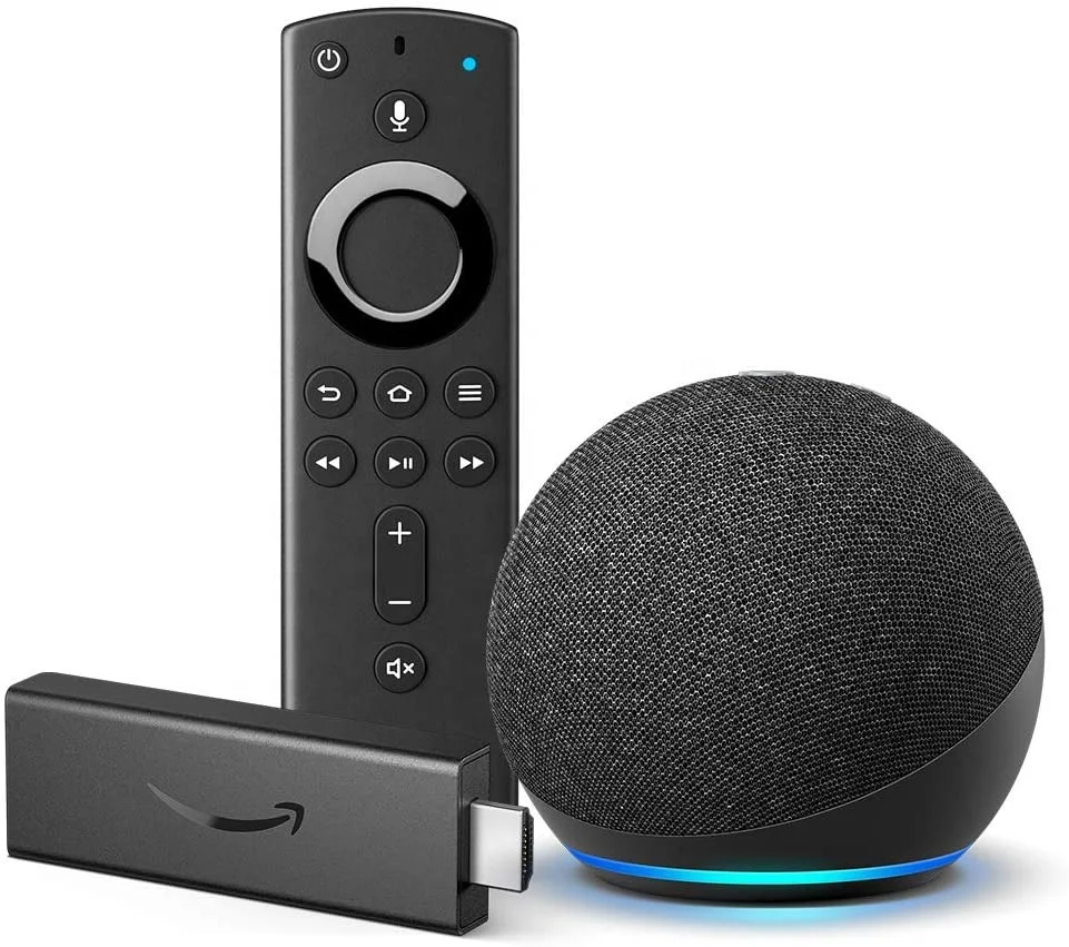 Полностью новый Echo Dot 4-го поколения и Fire TV Stick огромные принадлежности