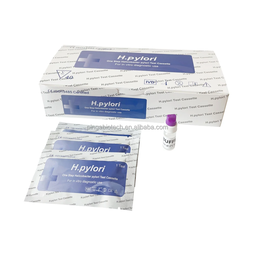 Комплект для быстрого тестирования HP OEM/ODM геликобутер Pylori кассета H.pylori