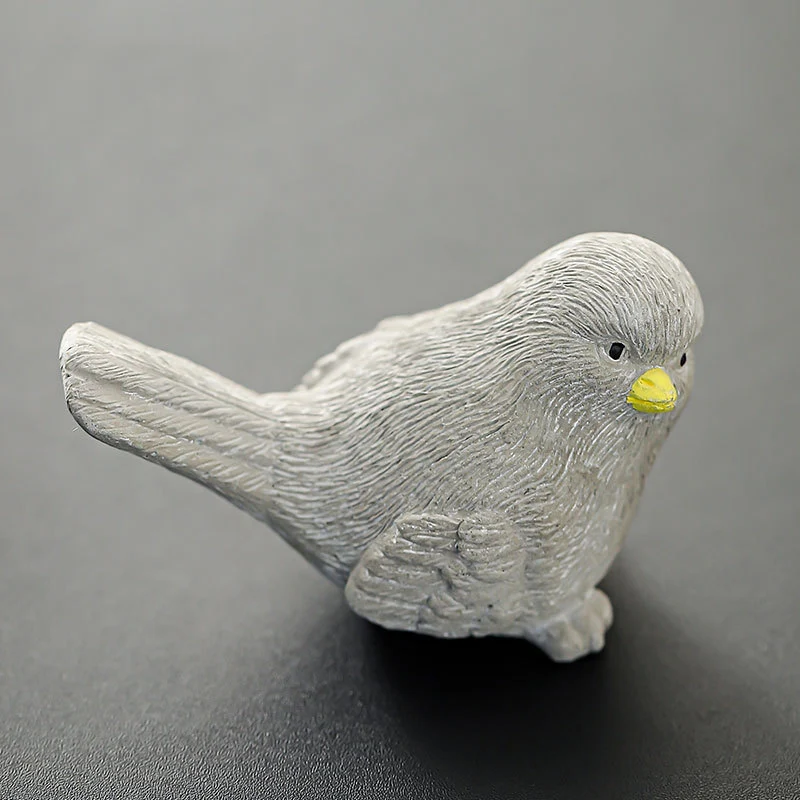 Creative Cement Garden Ornaments with Custom Logo Bunny Bird Design for Home Decor Made of Durable Fiberglass Animal Pattern