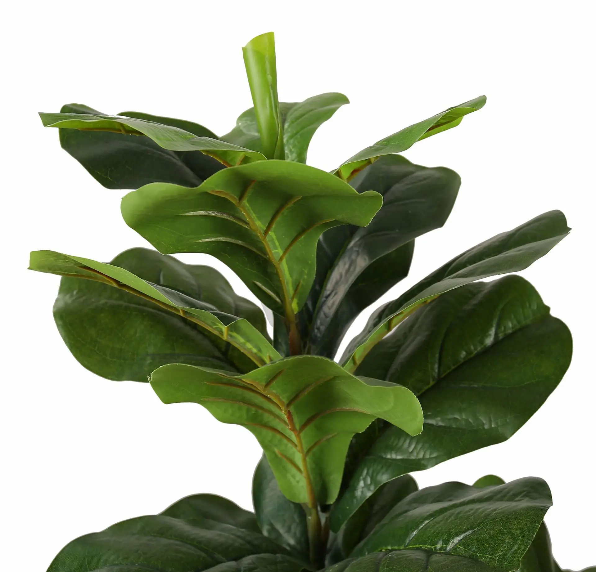 Artificial Plants Indoor Potted Plant Fiddle Leaf Fig Tree Ficus Lyrata Eco-Friendly PEVA Rubber Tree For Home Garden Decoration
