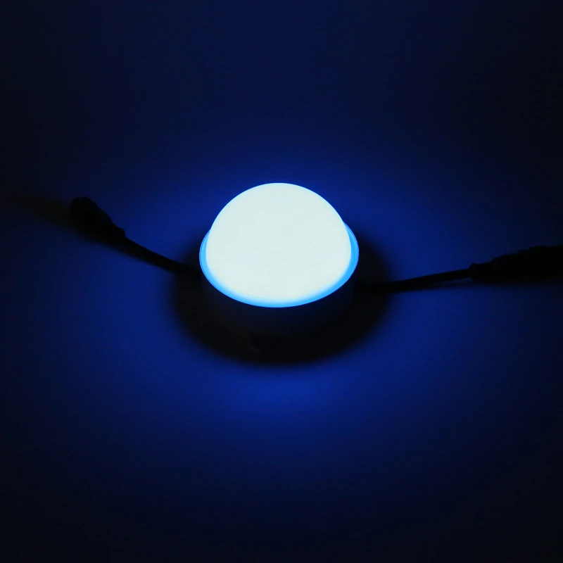 Водонепроницаемая адресная 20 мм 40 100 3 Вт 24 В DMX WS2811 RGB полноцветная светодиодная Пиксельная