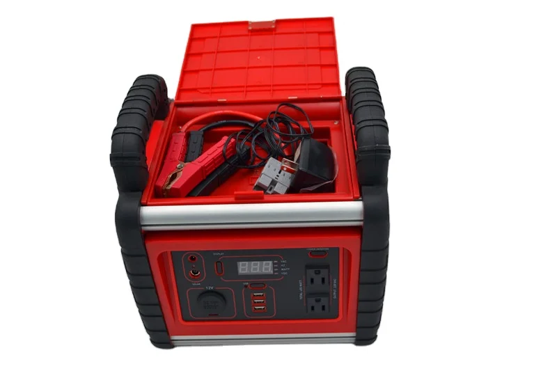Hot sales  portable solar generator power station 220V 400W for home and outdoor use power station