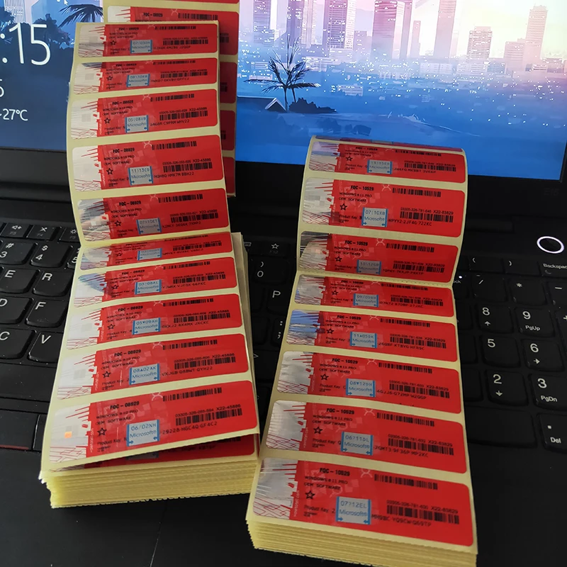 Hot Sale Win-dows 10 Professional Win 10 Pro Coa Sticker Dhl Free Shipping OEM Keys Can Upgrade