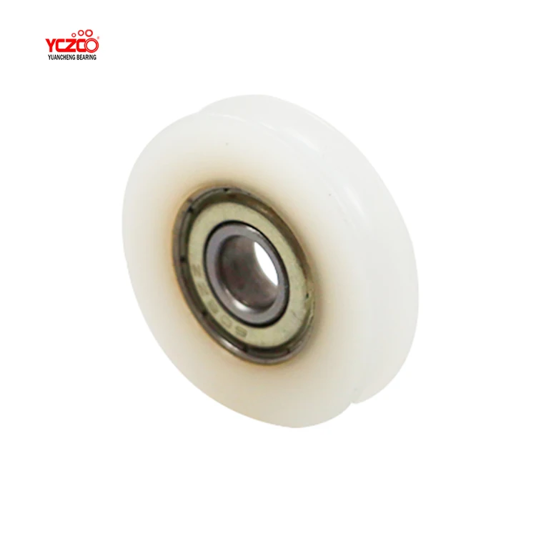 Diameter 36mm u shape plastic bearing wheel for door and window