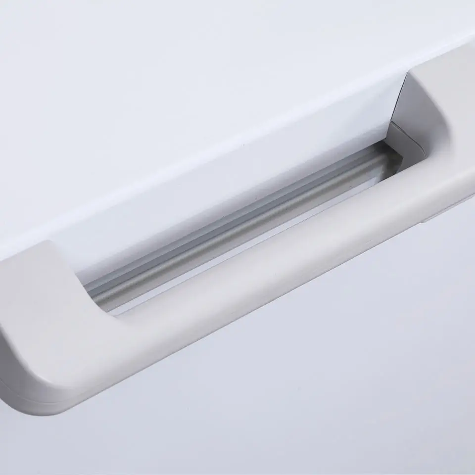 Commercial single door solar energy solar freezer 88W solar refrigerator DC 12V with USB port