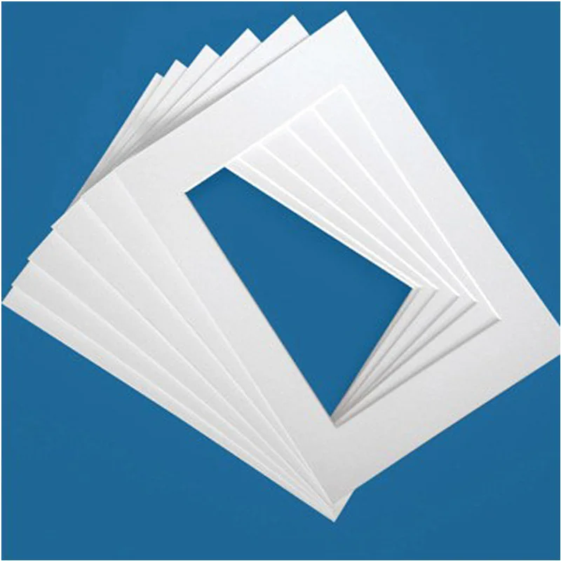 Wholesale Picture Frame Paper Photo Frame Mat Board for home decor
