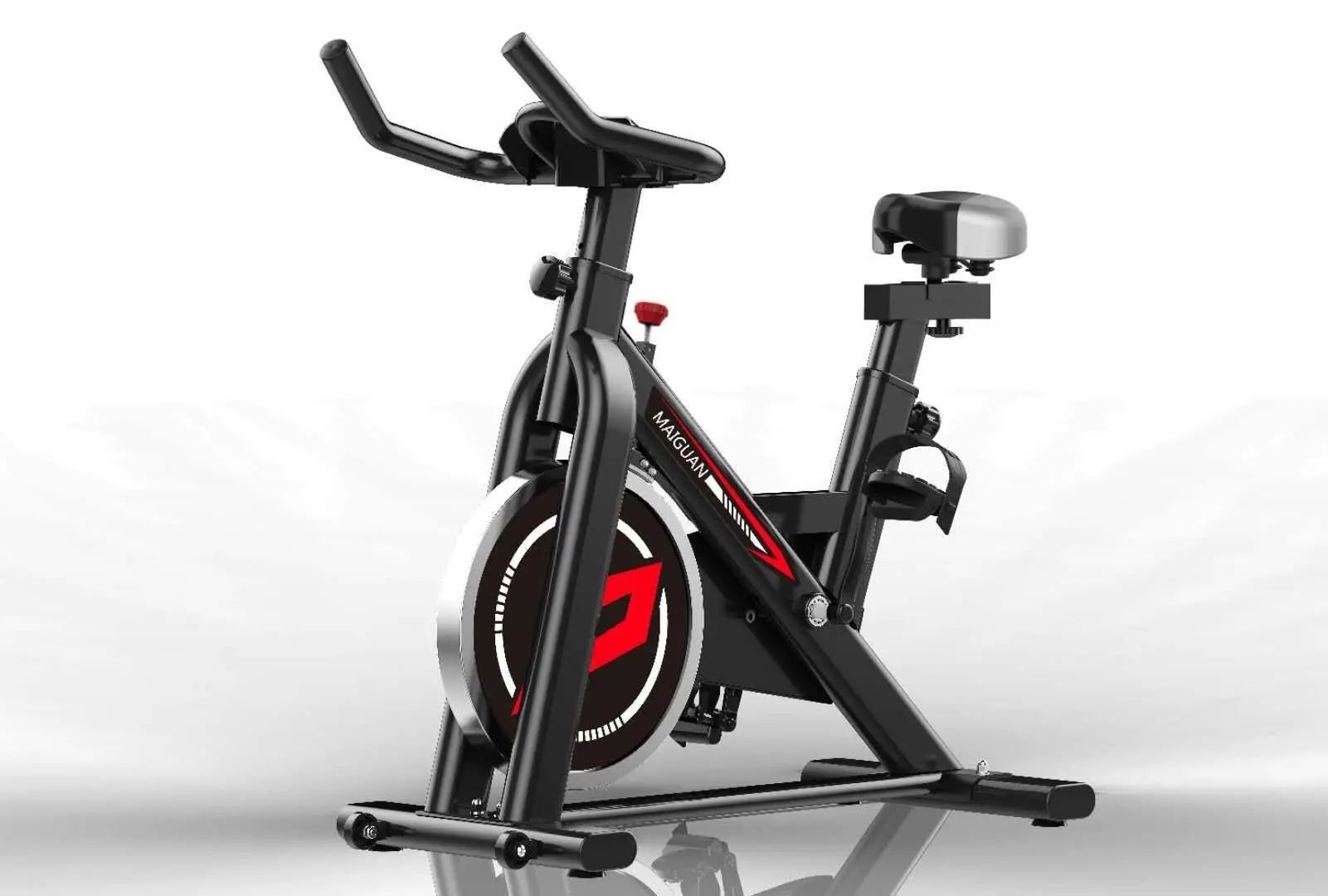 
Yuanyuan factory supplies indoor sports bicycles household fitness equipment silent exercise bike and spinning bike for gym 
