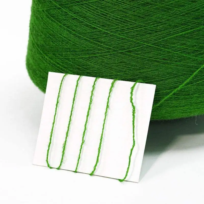 Low Price Good Strength Weaving Knitting Yarn 50% Cotton 50% Polyester Blended End Recycled Cotton Staple Spun Carded Yarn