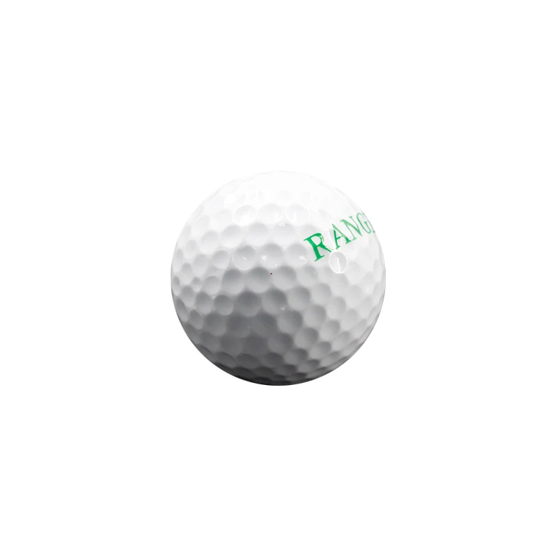 wholesale manufacturer customized logo practice bulk driving range blank ball custom double layer pieces golf ball