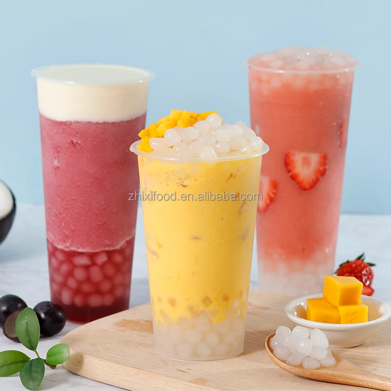 2022 Новый продукт 1 кг кокосовый Кристалл Boba Konjac Jelly для Пузырькового чая