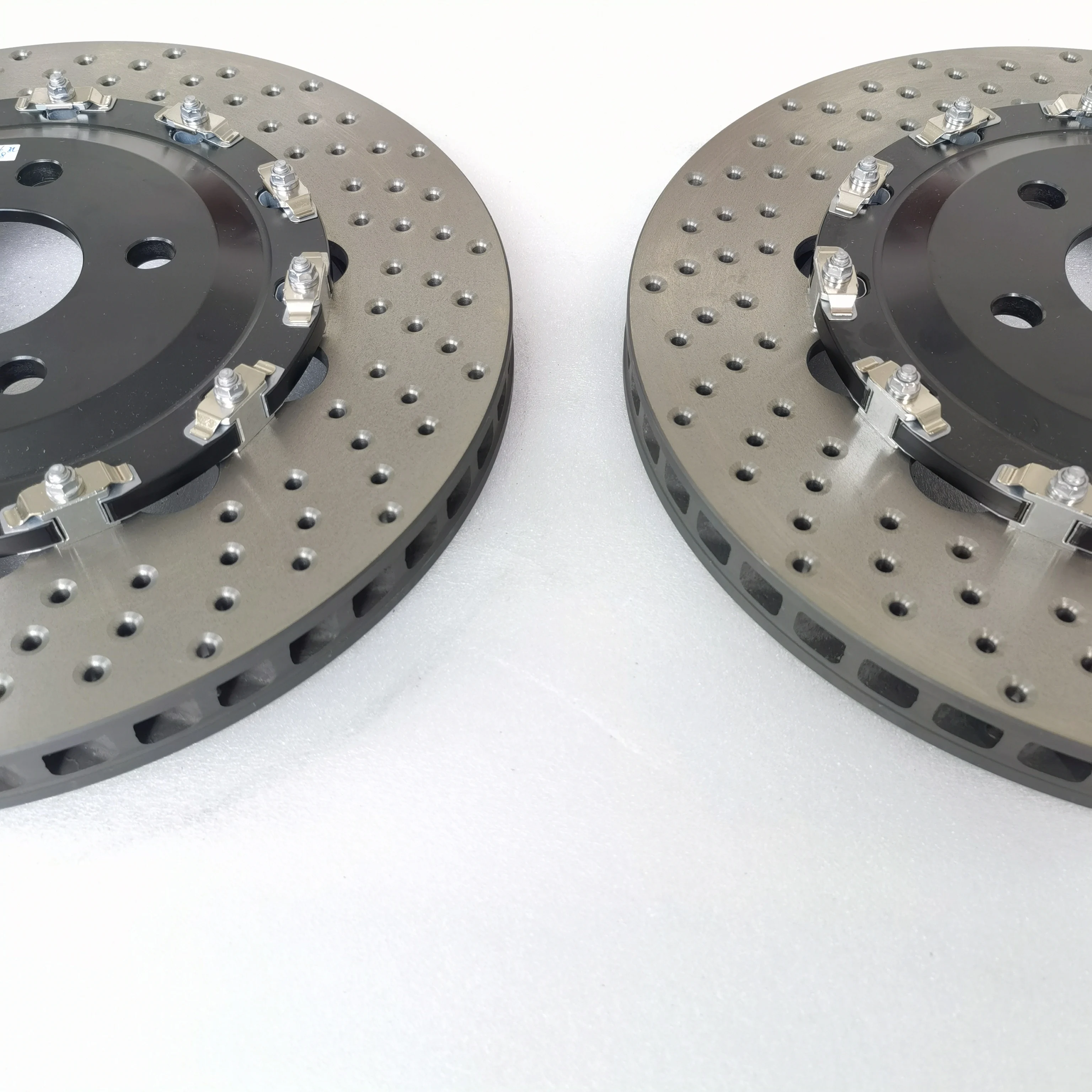 Jekit Car Brake Disc 355*28mm D60 Center Cap Floating For RS6 C6 2011